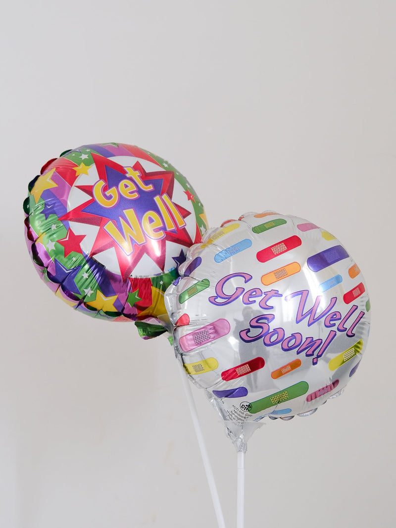 Get Well Soon Balloon - Amazing Graze Flowers