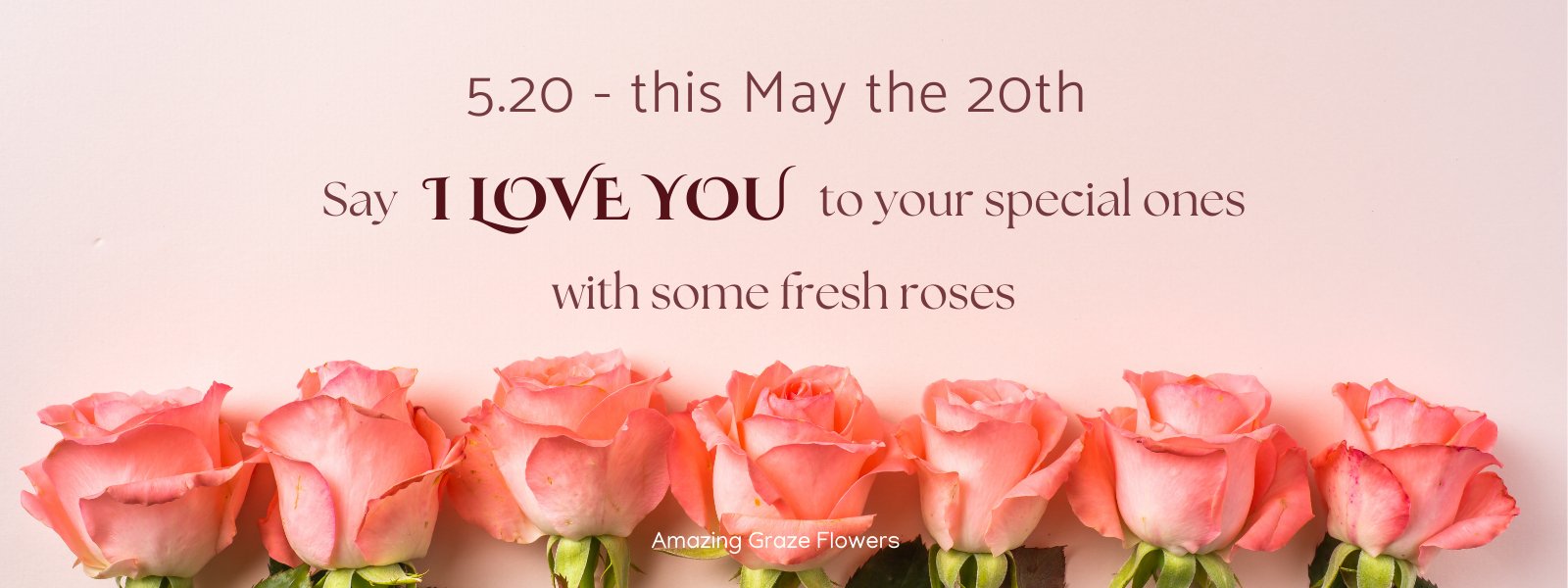 The Best Gift Ideas for 520 Day - Amazing Graze Flowers