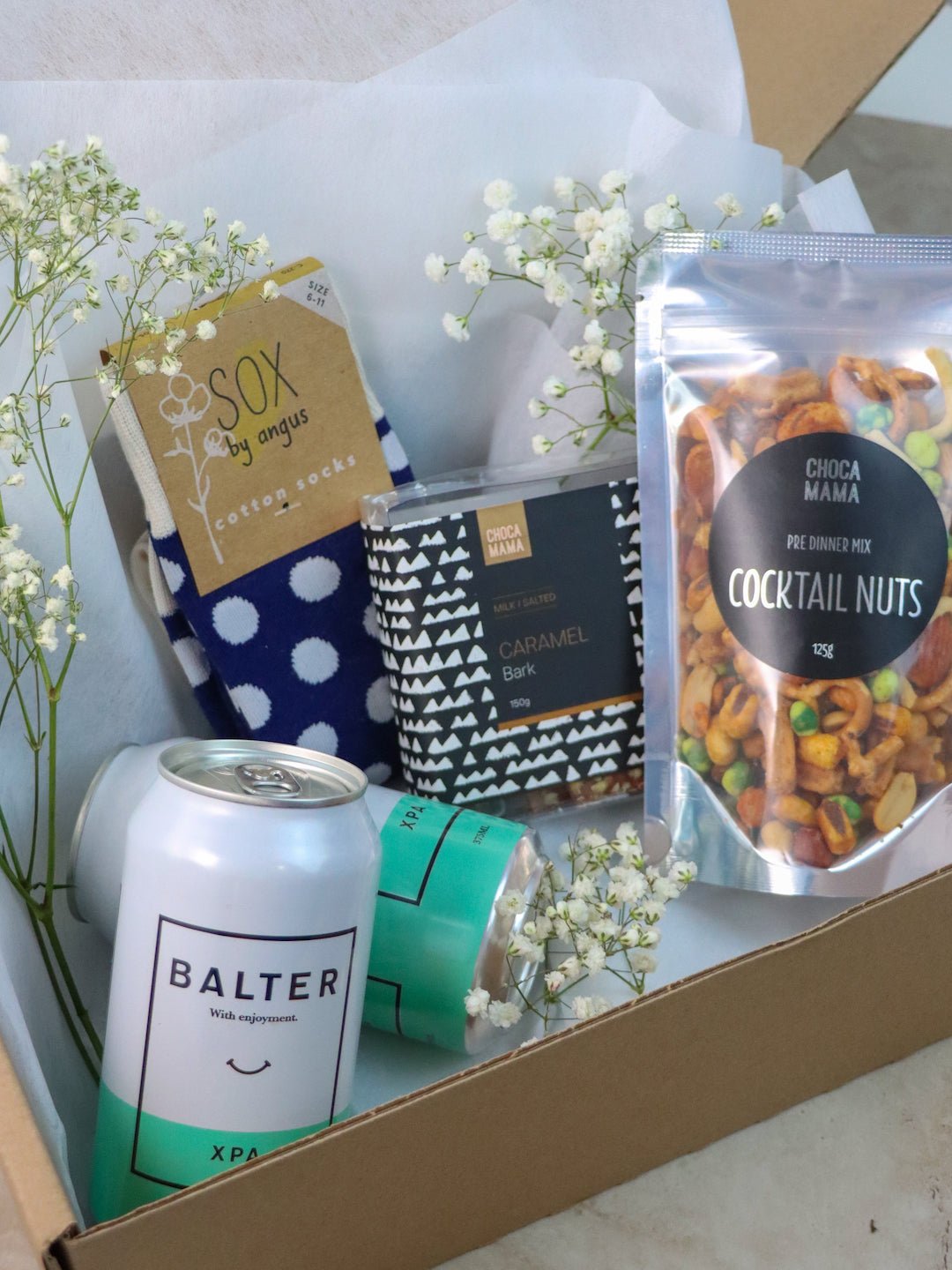 Balter XPA & Nibbles Hamper - Amazing Graze Flowers