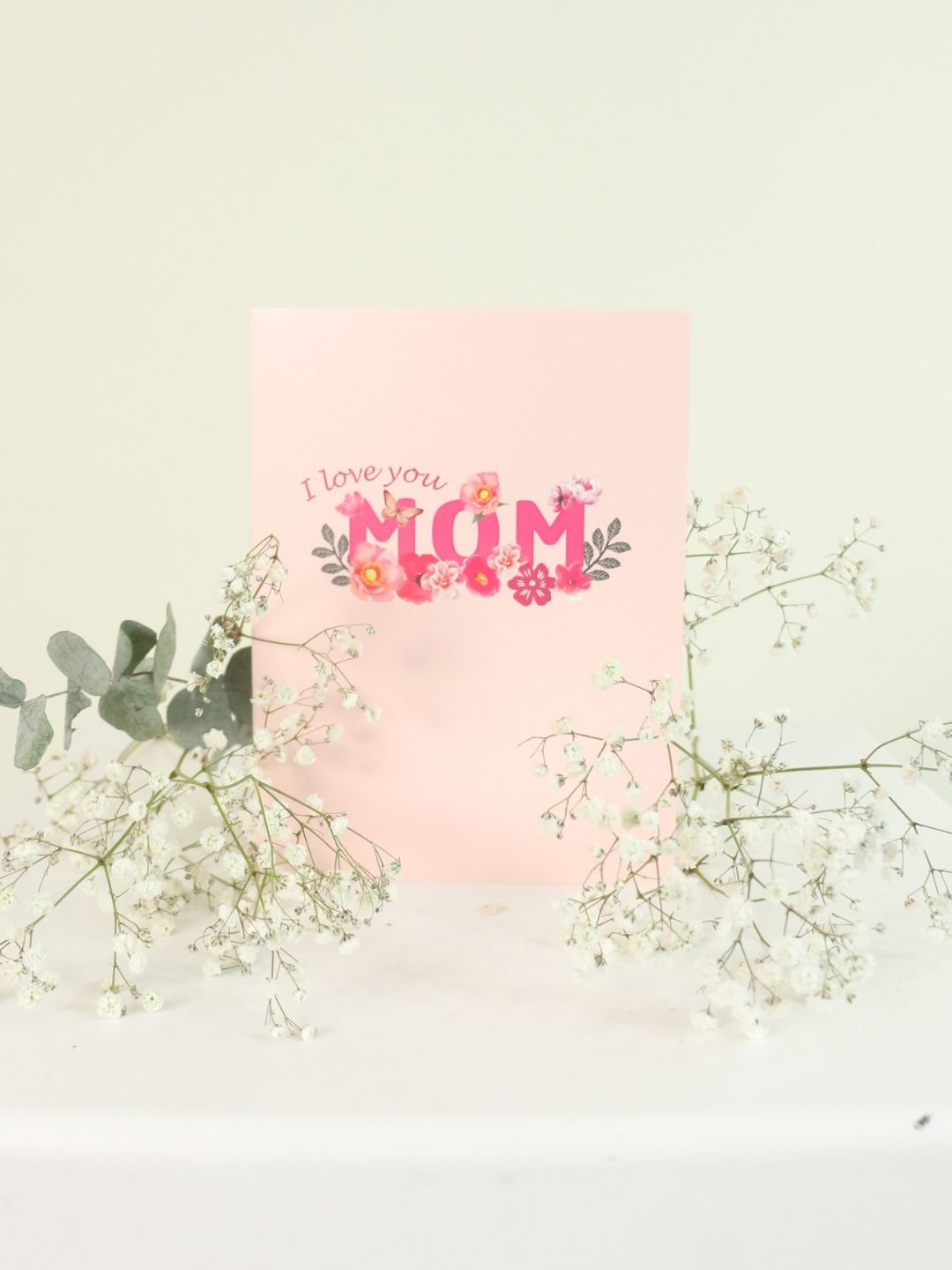 Best Mom Ever 3D Popup Gift Card