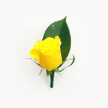 Yellow Rose Buttonhole