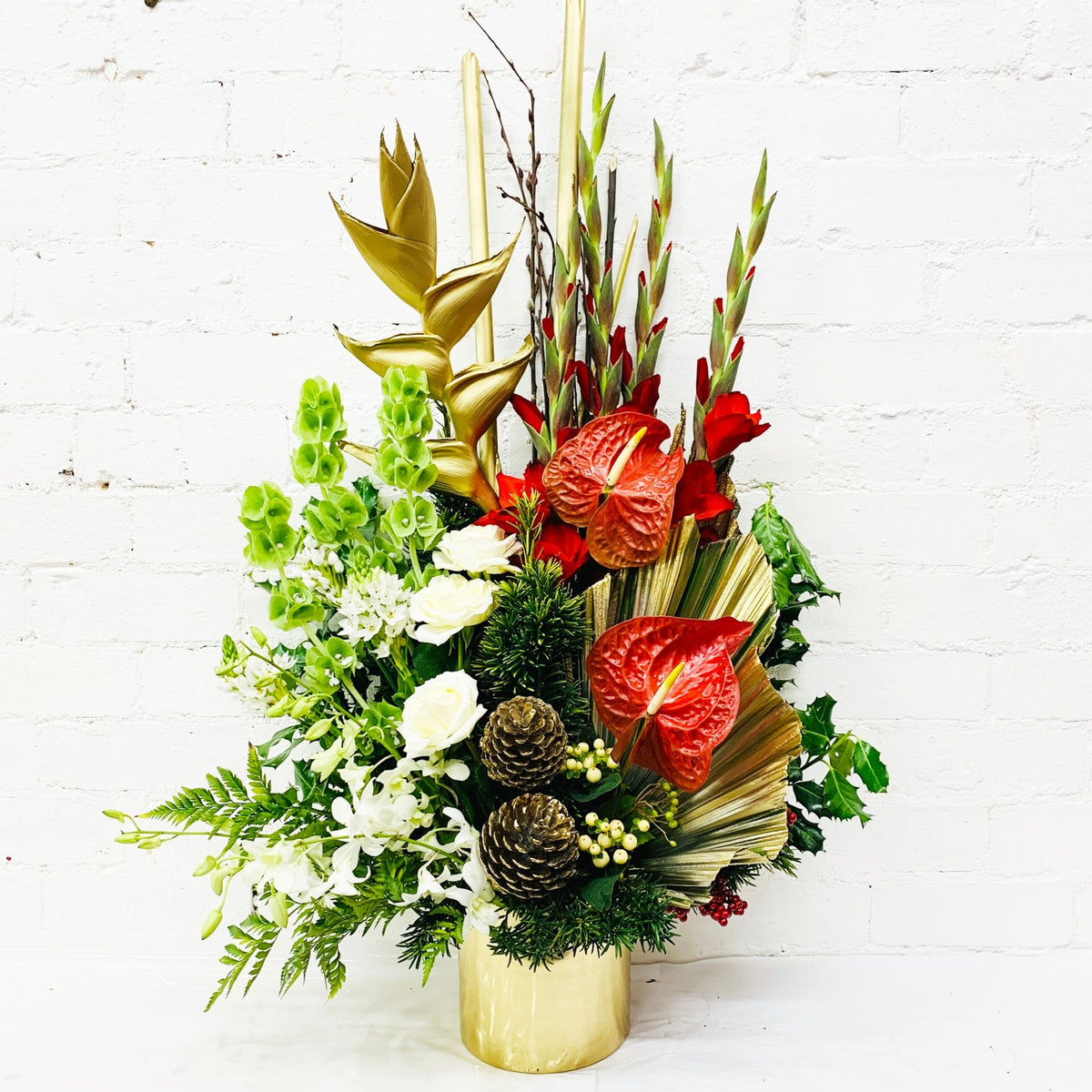 Christmas Arrangement - Amazing Graze Flowers