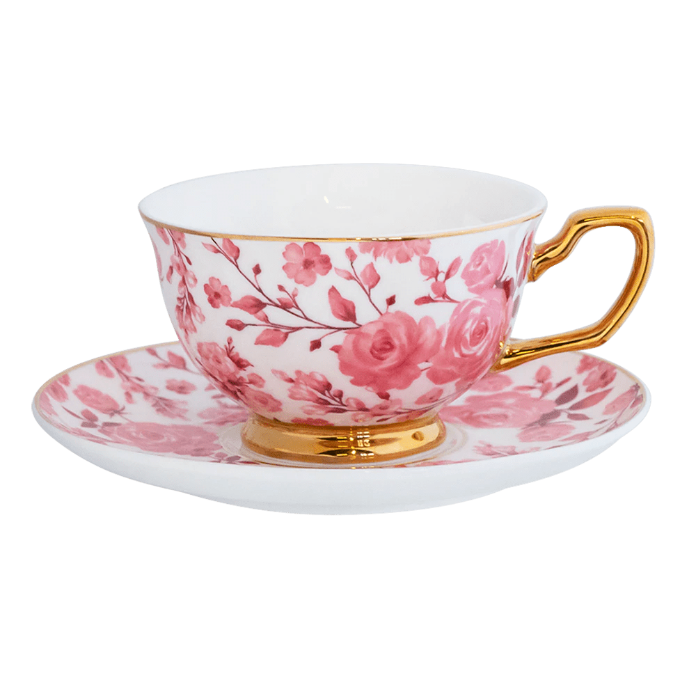 Cristina Re - Charlotte Rose Teacup & Saucer - Amazing Graze Flowers