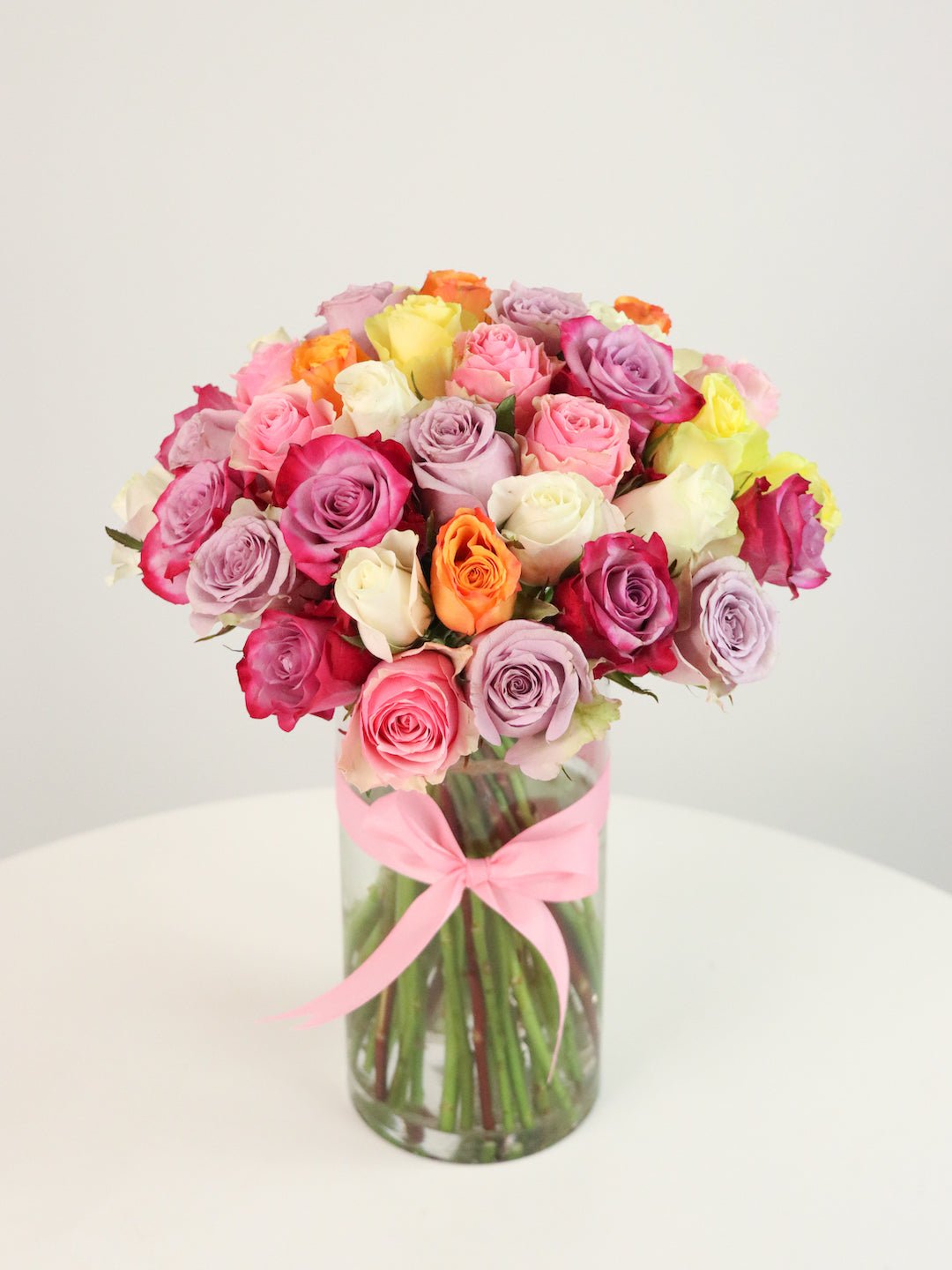 Fairy Floss Pastel Rose Bouquet - Amazing Graze Flowers