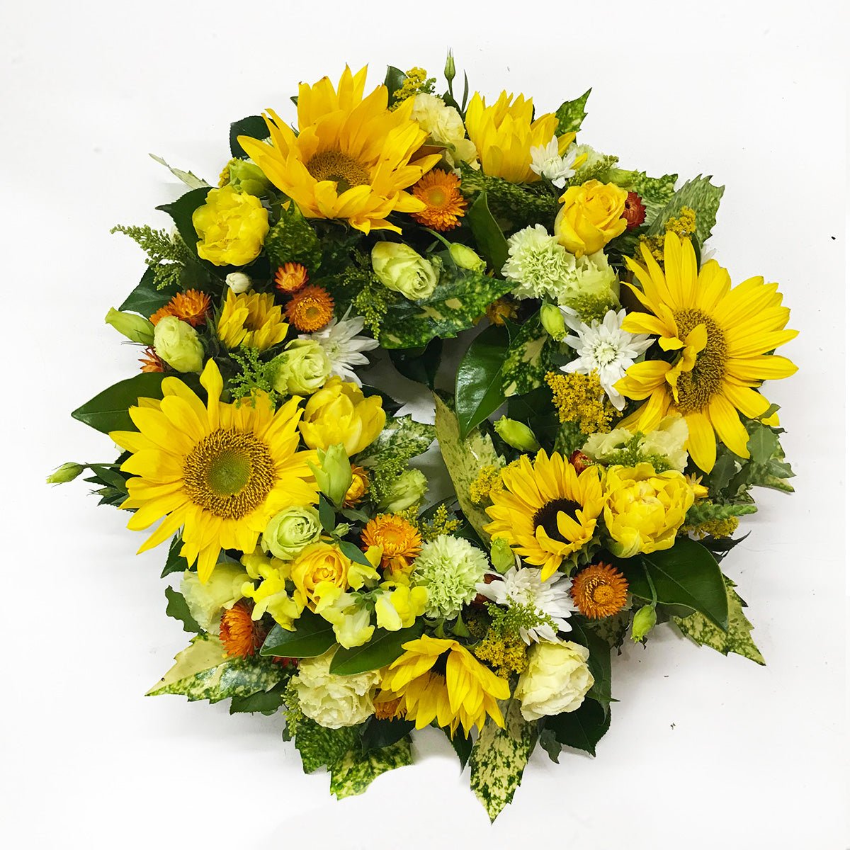 Funeral Wreath - Glow - Amazing Graze Flowers