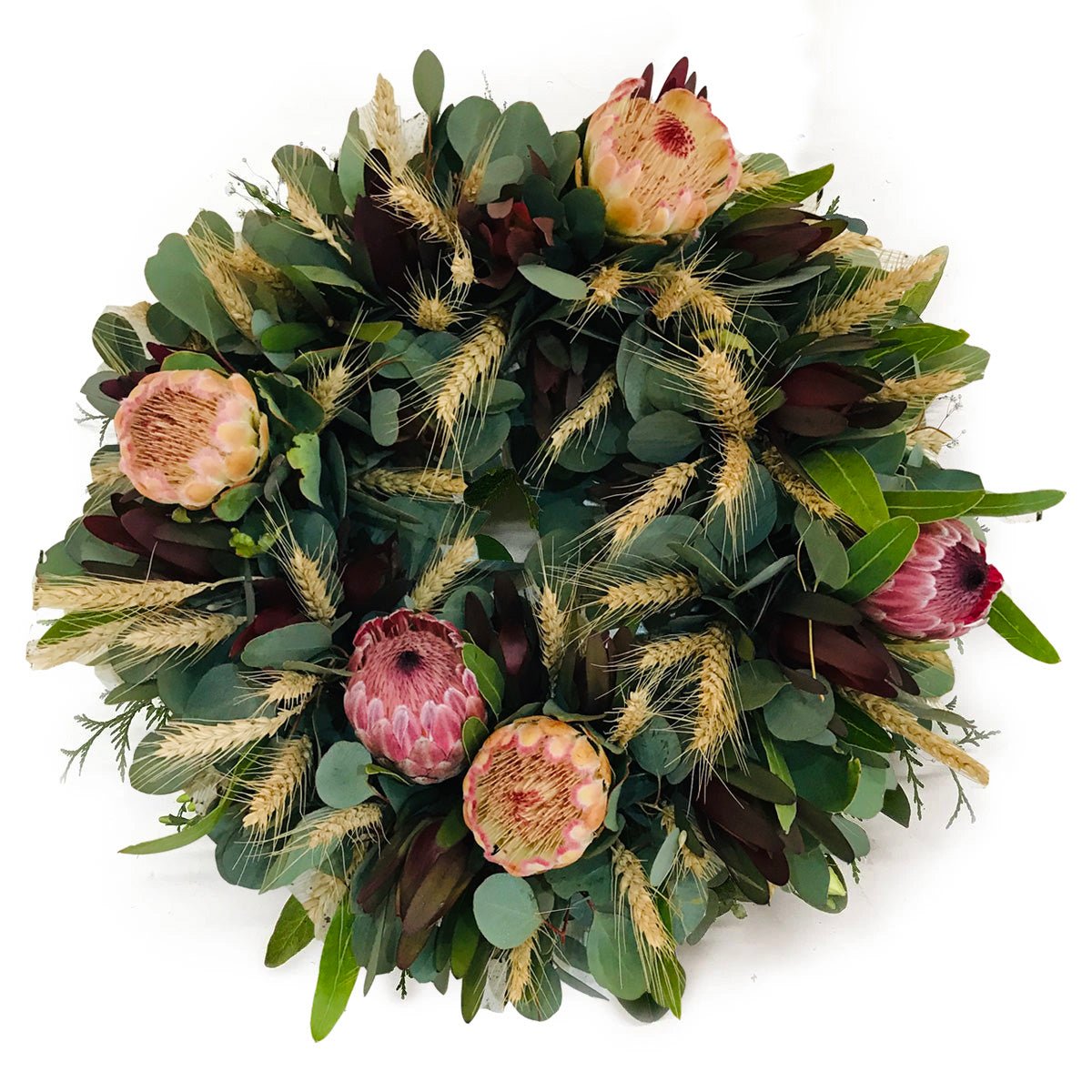 Funeral Wreath - Native - Amazing Graze Flowers
