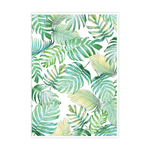 Monstera Leaf Greeting Card
