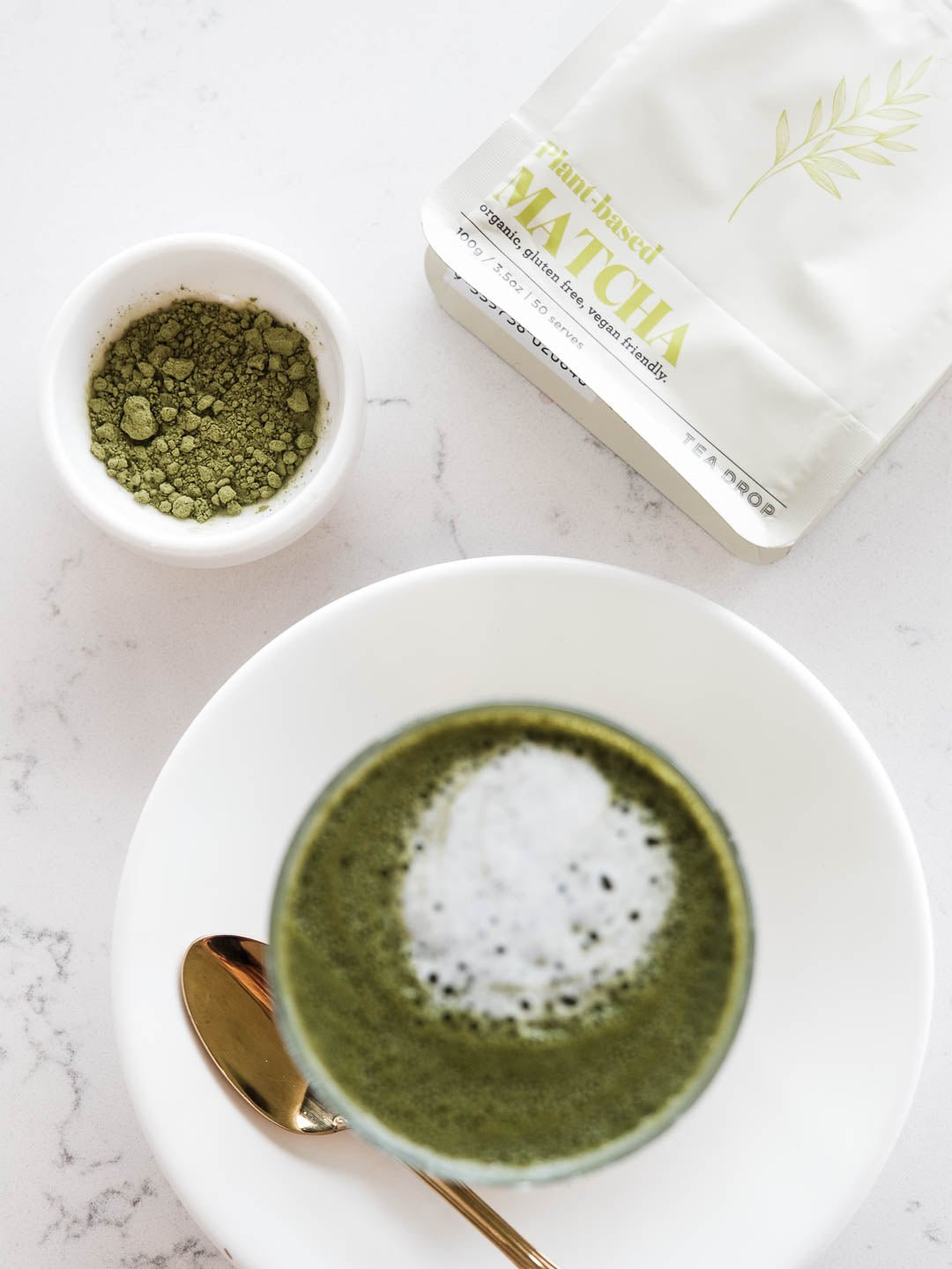 Pure Organic Matcha by Tea Drop - Amazing Graze Flowers