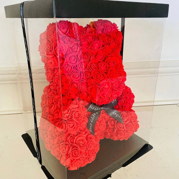 Red Rose Bear 40cm