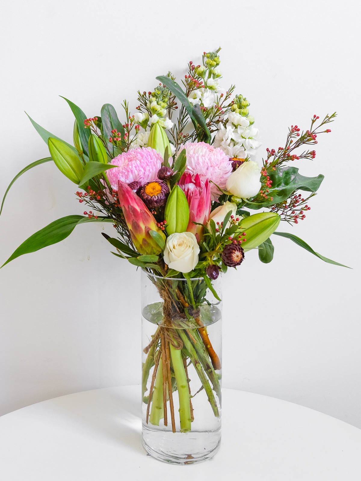 Sweet Strawberry Native Bouquet - Amazing Graze Flowers