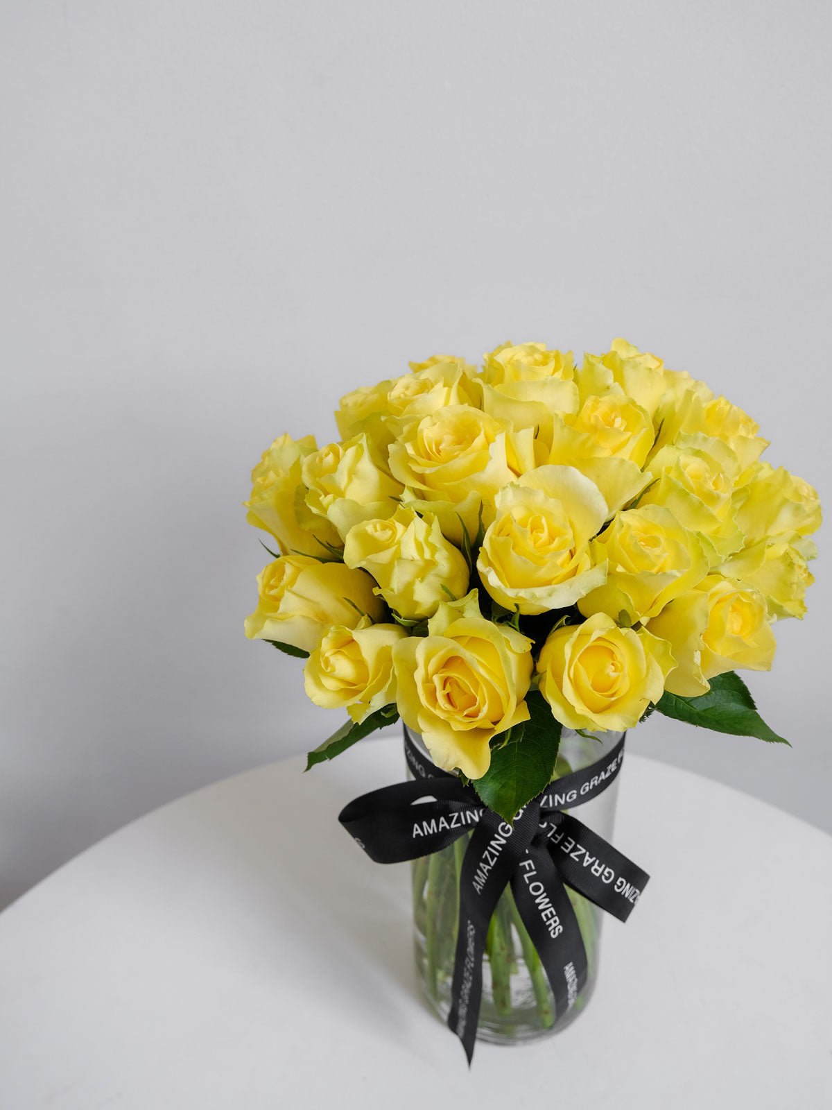 Yellow Rose Bouquet - Amazing Graze Flowers